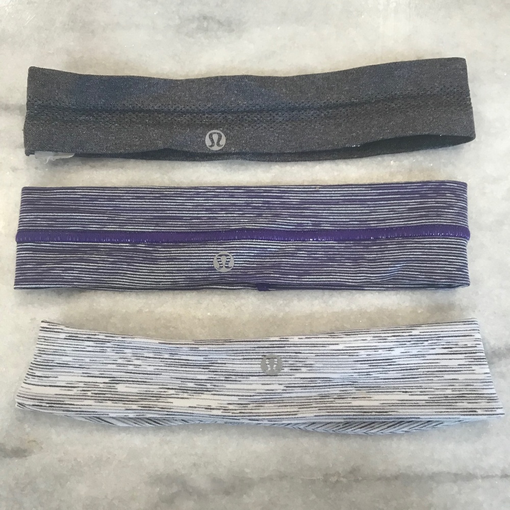 3-Pack Lululemon Headbands